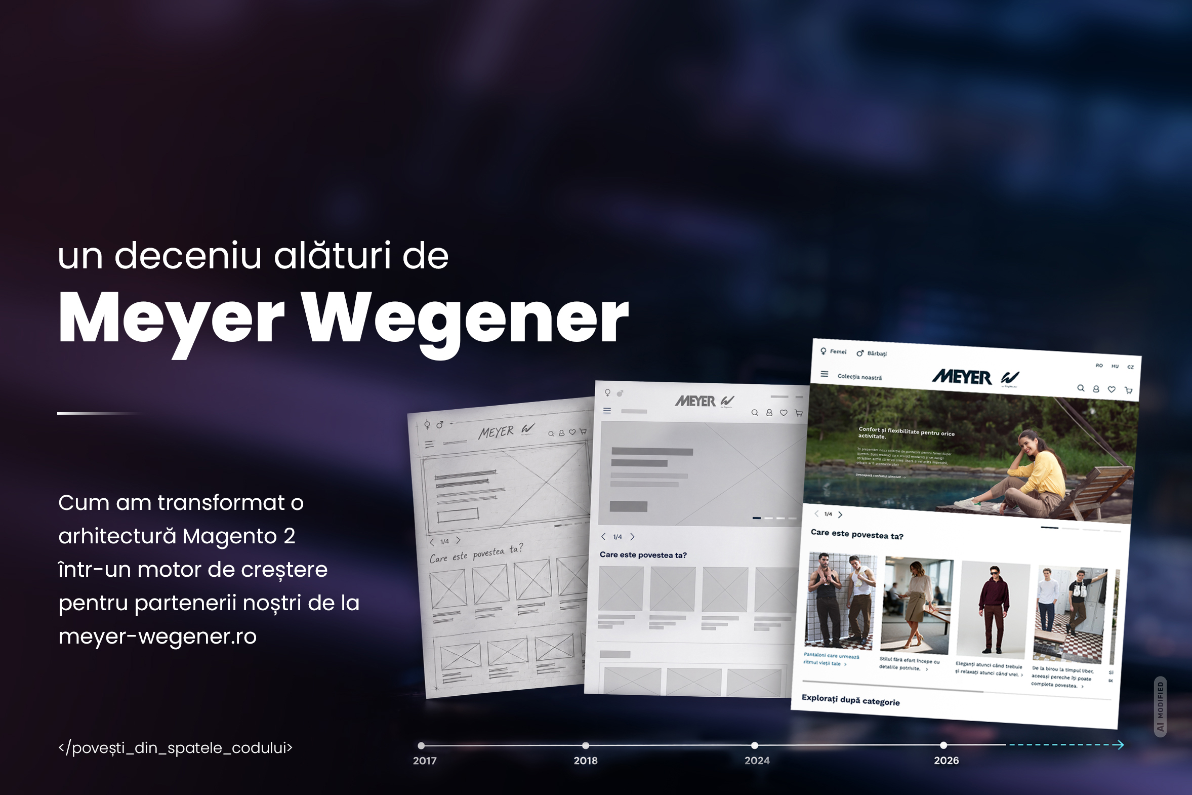 Aproape un deceniu alături de Meyer Wegener